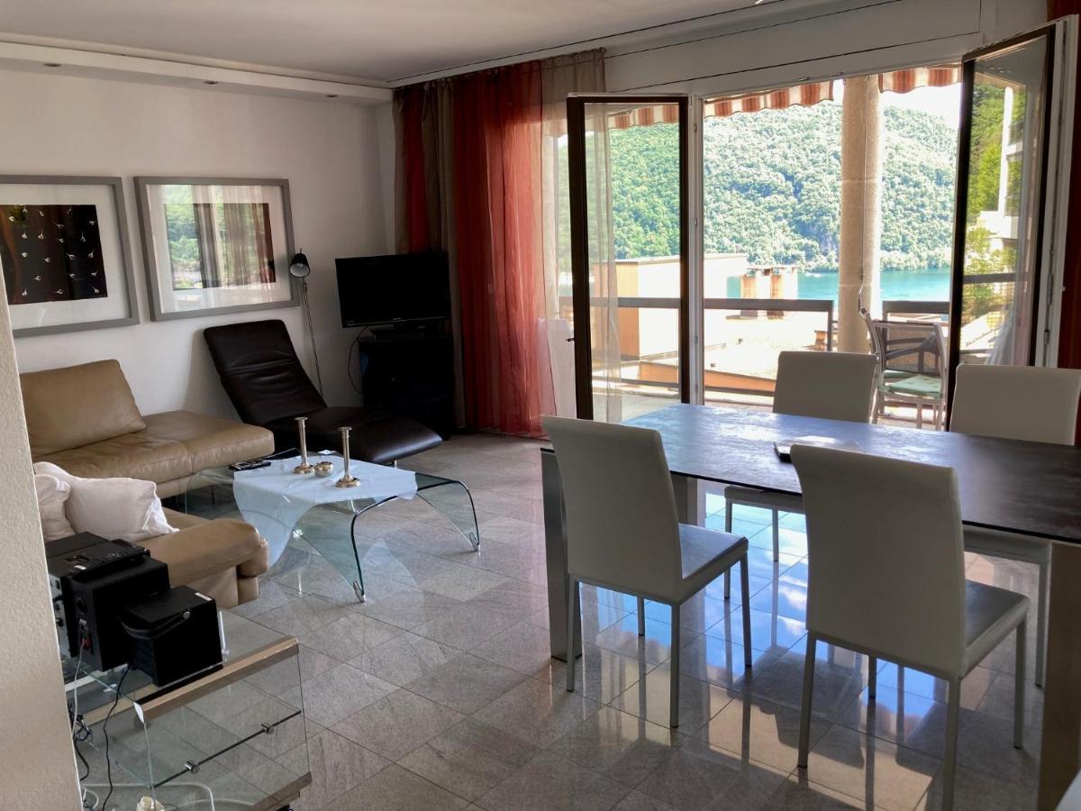 Appartement Novotna Ponte Tresa Esterno foto